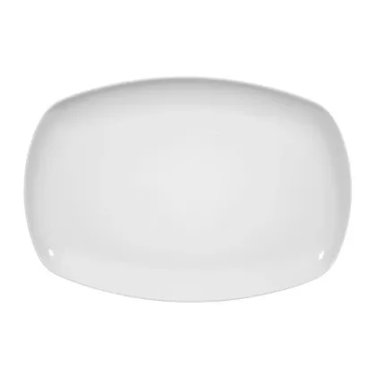 Zdjęcie Duży biały prostokątny półmisek do serwowania 31x21 cm - Seltmann Weiden