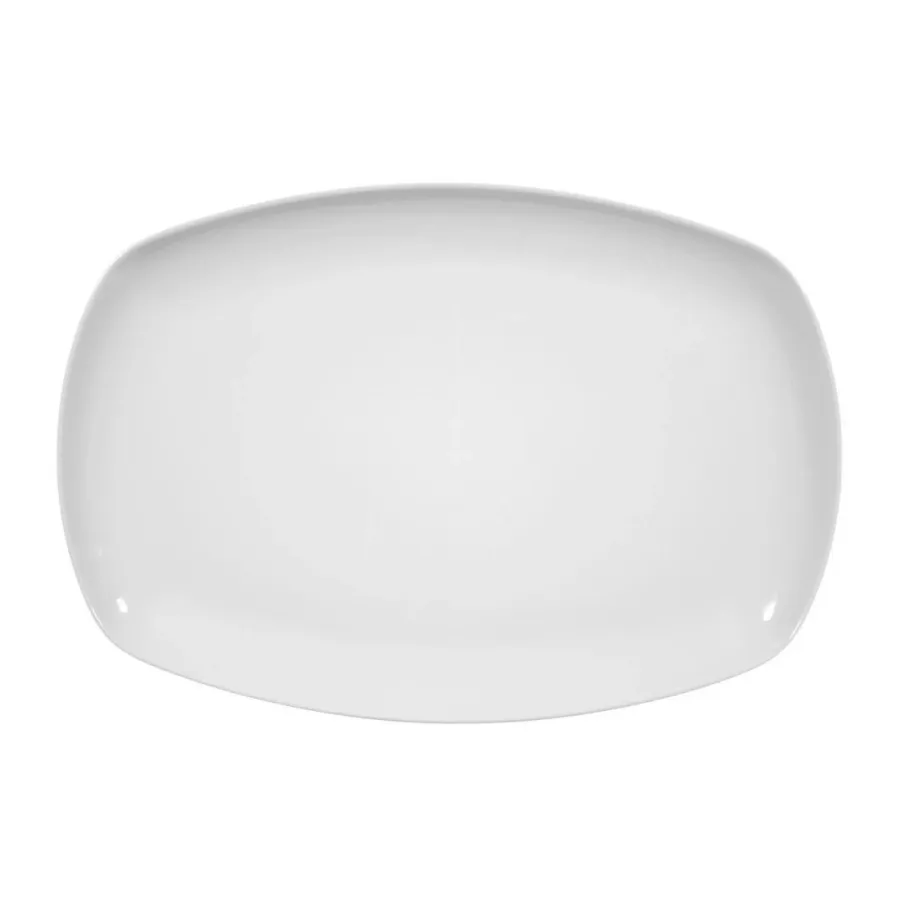 obrazek 1 Duży biały prostokątny półmisek do serwowania 31x21 cm - Seltmann Weiden