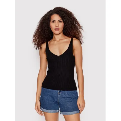 Zdjęcie Vero Moda Top Glory 10264760 Czarny Slim Fit