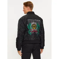 Zdjęcie Just Cavalli Kurtka bomber 75OASD05 Czarny Regular Fit