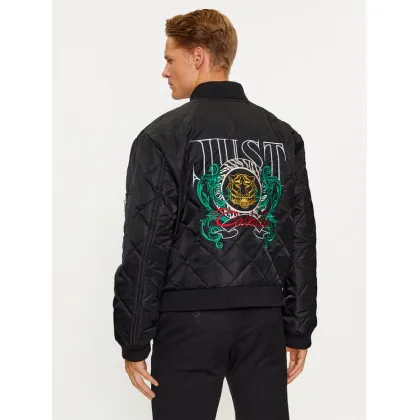 Zdjęcie Just Cavalli Kurtka bomber 75OASD05 Czarny Regular Fit