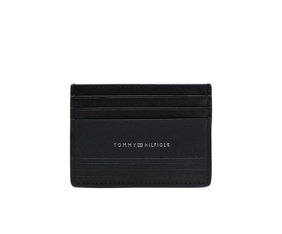 obrazek 1 Tommy Hilfiger Etui na karty kredytowe Th Business Cc Holder AM0AM13257 Czarny