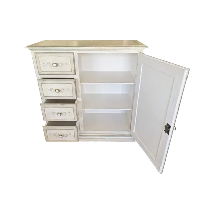 Zdjęcie Ekskluzywny drewniany regał w stylu prowansalskim - Mobili Bernardi Jari