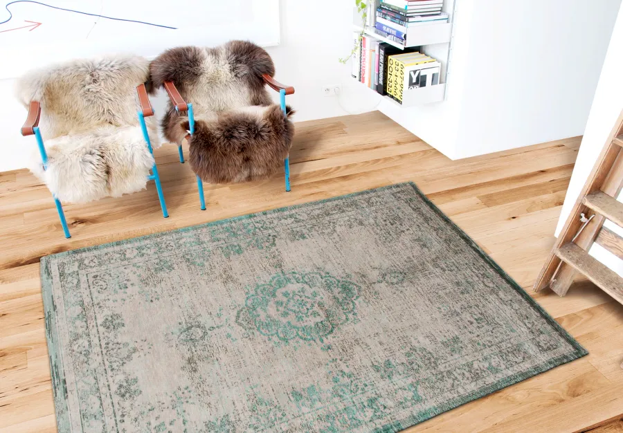 picture 2 Luxurious turquoise-gray classic rug - JADE OYSTER 8259
