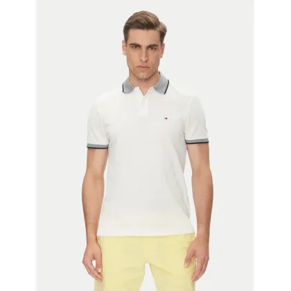 Zdjęcie Tommy Hilfiger Polo MW0MW33140 Biały Regular Fit