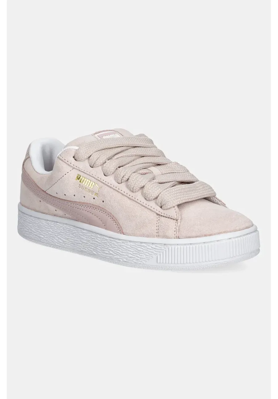 obrazek 1 Puma sneakersy skórzane Suede XL kolor beżowy 395205