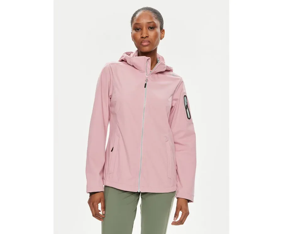 obrazek 1 CMP Kurtka przeciwdeszczowa 39A5016 Różowy Regular Fit