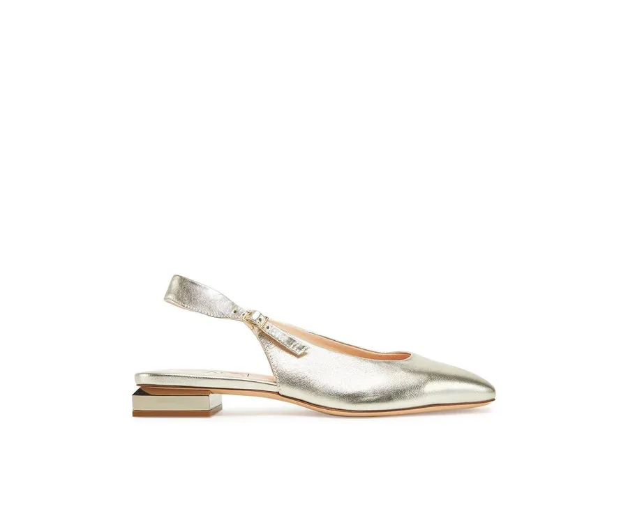 obrazek 1 AGL Sandały Angie L Sling B D557006PCKB135G252 Złoty