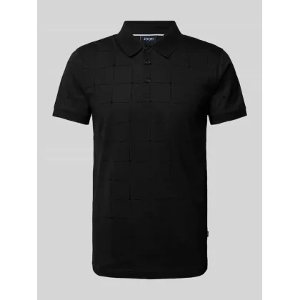 Zdjęcie Koszulka polo o kroju slim fit ze wzorem na całej powierzchni model ‘Phelan’