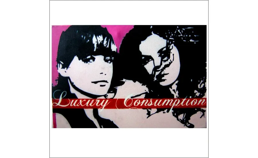 obrazek 1 Luxury Consumption -  obraz akryl na płótnie 70x50 seria VERY LUXURY