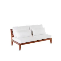Picture A unique two-seater mahogany sofa for the garden or terrace