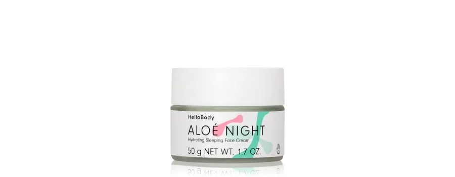 obrazek 1 HelloBody ALOÉ NIGHT Hydrating Sleeping Face Cream Krem na noc 50 ml