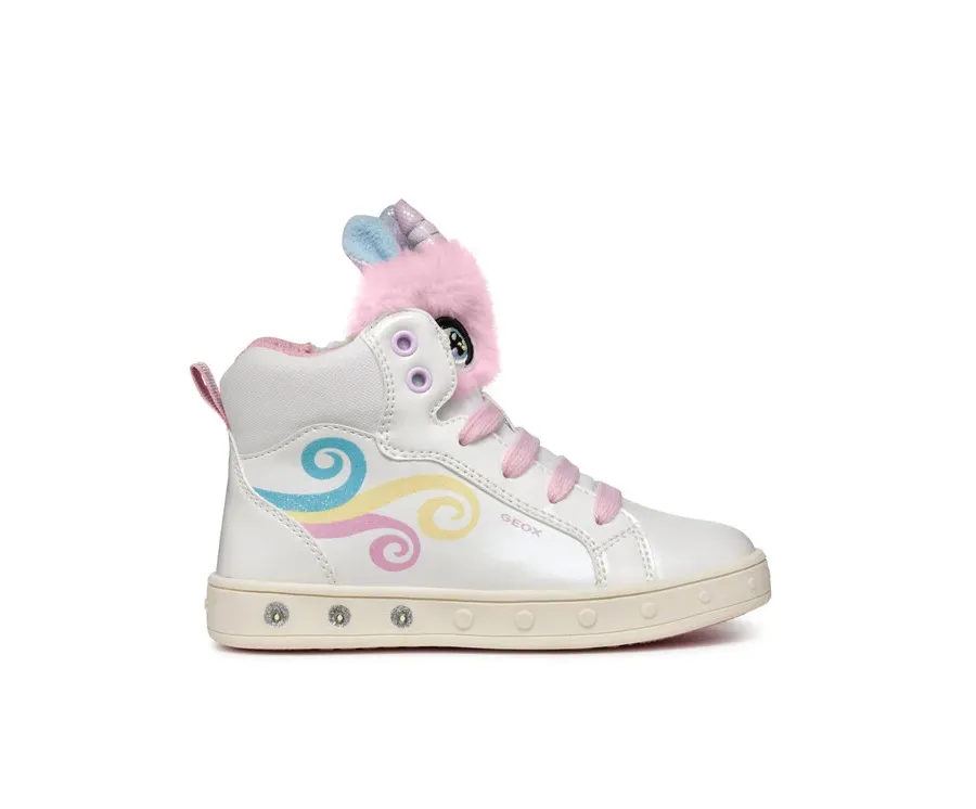 obrazek 1 Geox Sneakersy J Skylin Girl J468WA 0NFBH C0653 D Biały