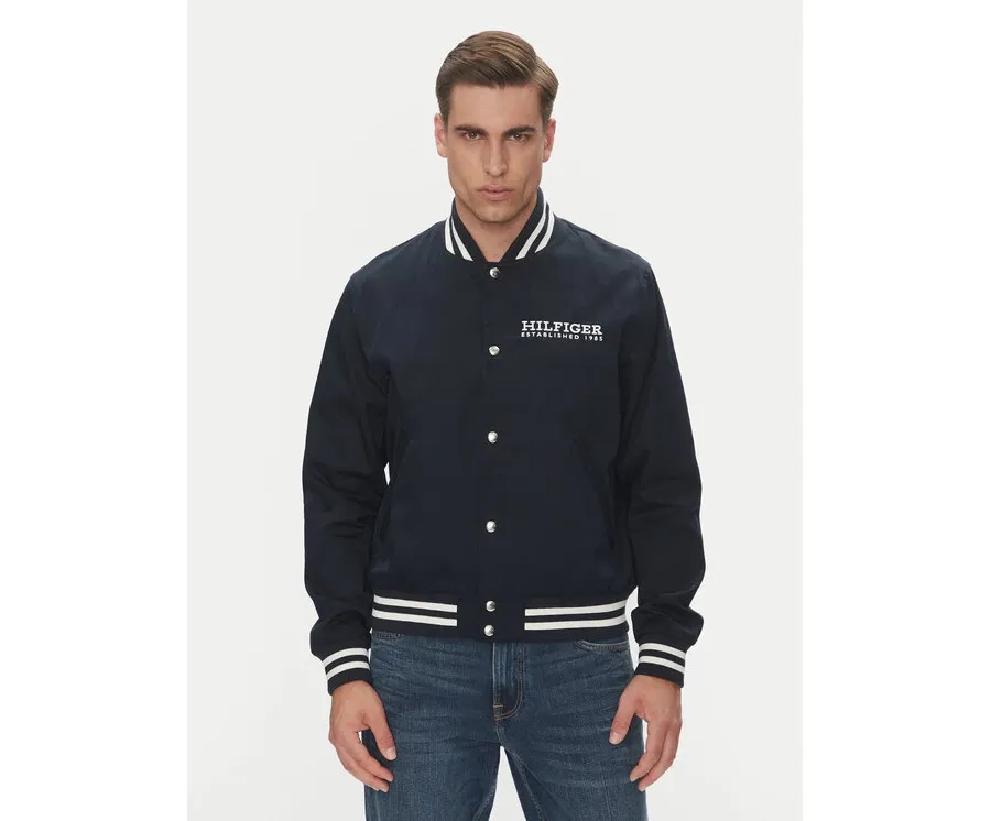 obrazek 1 Tommy Hilfiger Kurtka bomber Americana Varsity MW0MW40647 Granatowy Regular Fit