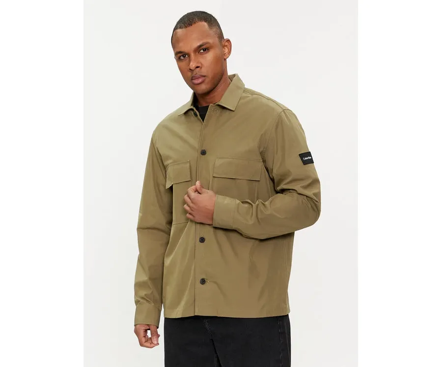 obrazek 1 Calvin Klein Koszula K10K109920 Zielony Regular Fit