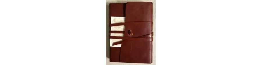 obrazek 6 Klasyczny skórzany notes
