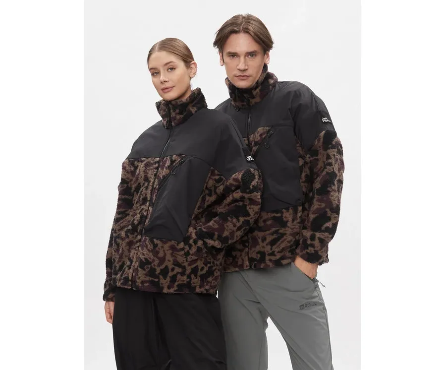 obrazek 1 Jack Wolfskin Polar Maarweg Print Jkt 1711231 Brązowy Regular Fit