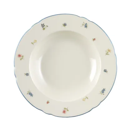 Zdjęcie Talerz głęboki do zupy z porcelany 23 cm z Niemiec - Seltmann Weiden