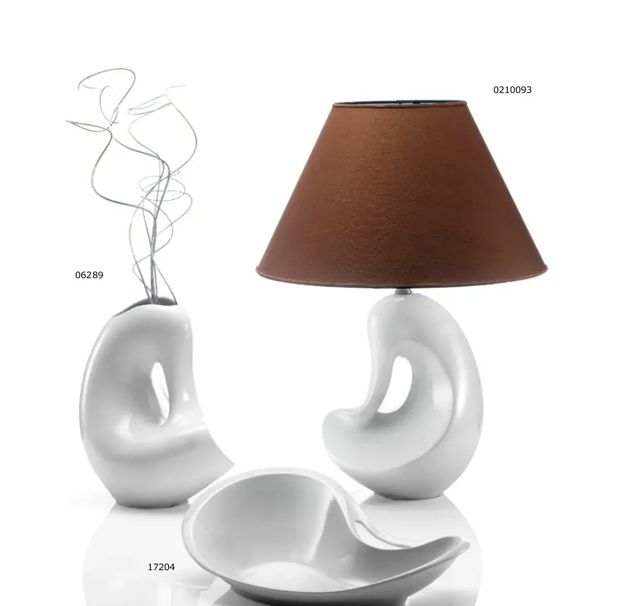 obrazek 2 Oryginalny porcelanowy wazon o nowoczesnym designie