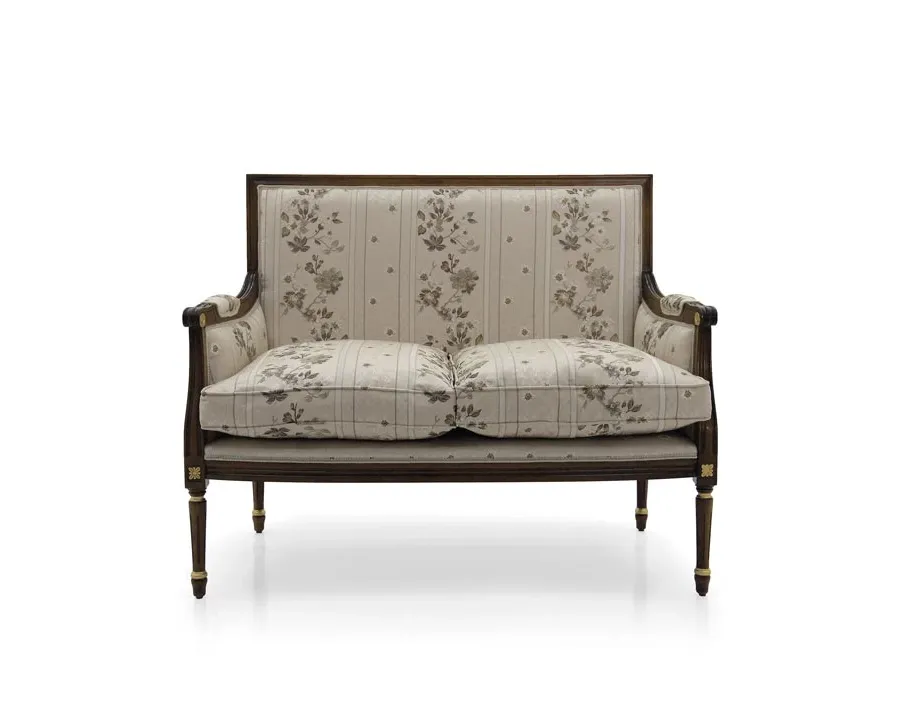obrazek 4 Niezwykle elegancka sofa 2-osobowa w stylu Ludwika XVI - Sevensedie