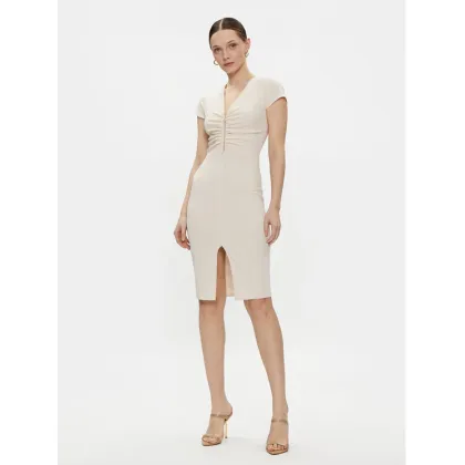 Zdjęcie Rinascimento Sukienka codzienna CFC0117728003 Beżowy Regular Fit