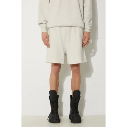Zdjęcie Awake NY szorty bawełniane Awake Sweatshort kolor szary melanżowe SP24-PA006