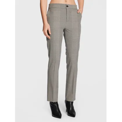 Zdjęcie TWINSET Spodnie materiałowe 222TP250J Szary Regular Fit