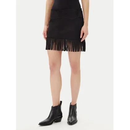 Zdjęcie Noisy May Spódnica z imitacji skóry Abby 27033111 Czarny Regular Fit