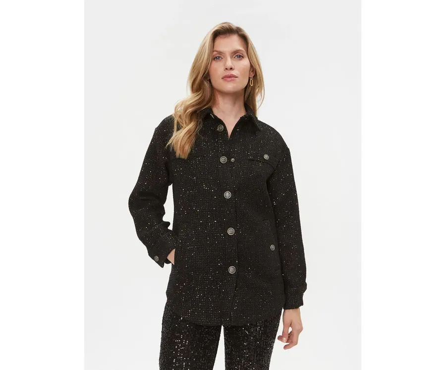 obrazek 1 TWINSET Marynarka 232TT2180 Czarny Regular Fit