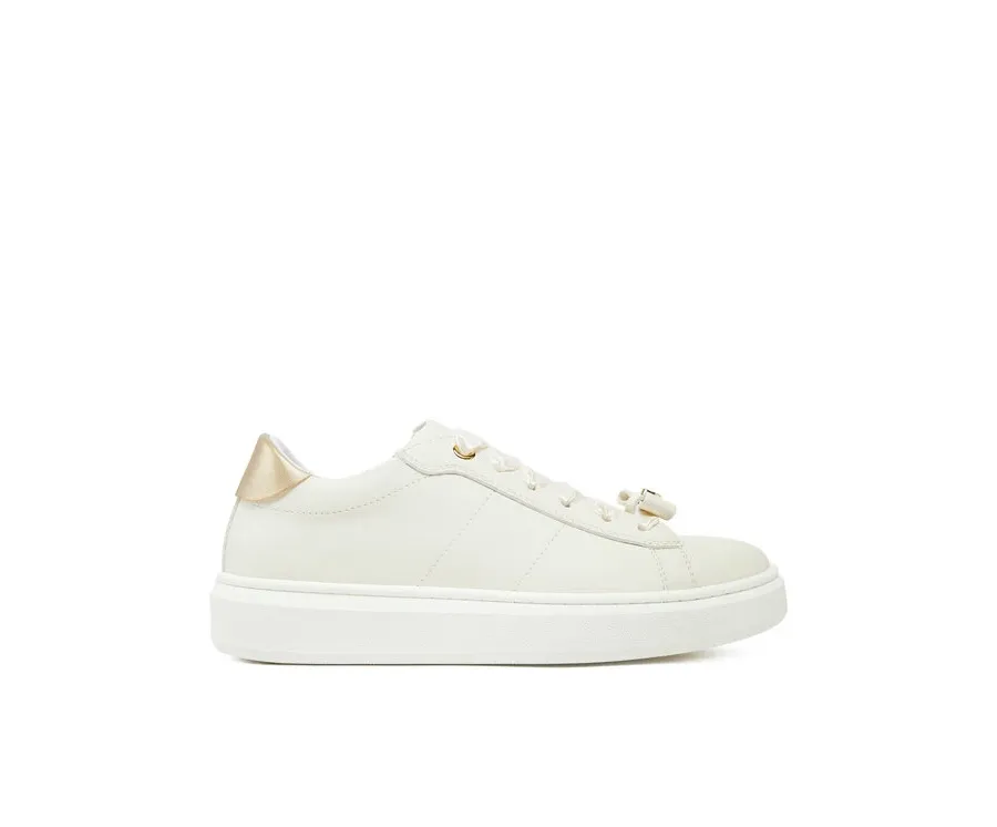 obrazek 1 Calvin Klein Jeans Sneakersy Low Cut Lace-Up Sneaker V4A9-83047-0214 S Biały