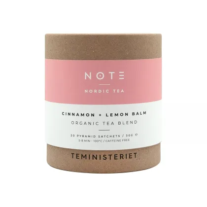 Zdjęcie Teministeriet - NOTE Cinnamon Lemon Balm Organic - Herbata 20 Torebek TEMINISTERIET