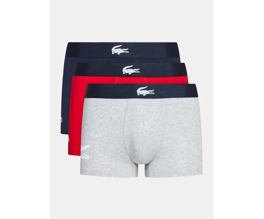 obrazek 1 Lacoste Komplet 3 par bokserek 5H1803 Kolorowy