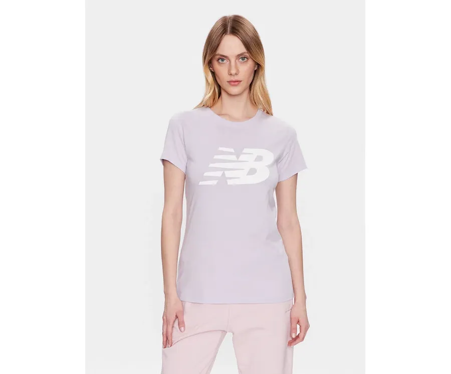 obrazek 1 New Balance T-Shirt Classic Flying Nb Graphic WT03816 Fioletowy Athletic Fit