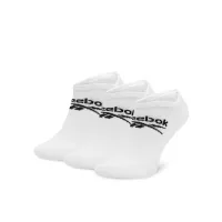 Zdjęcie Reebok Zestaw 3 par niskich skarpet unisex R0353-SS24 (3-pack) Biały