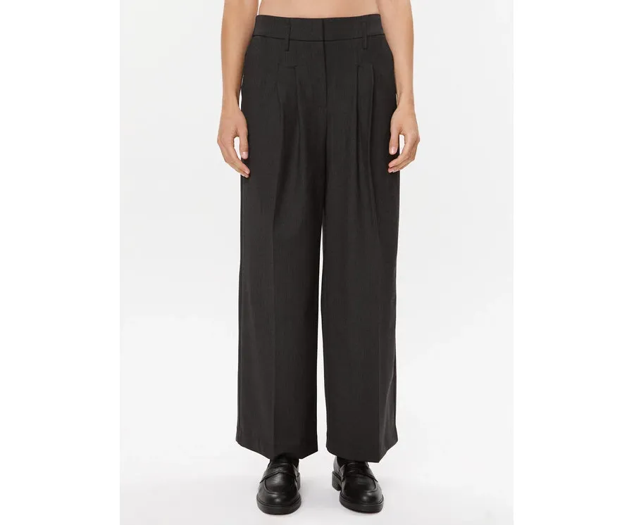 obrazek 1 Herskind Spodnie materiałowe Lotus 4928958 Szary Relaxed Fit