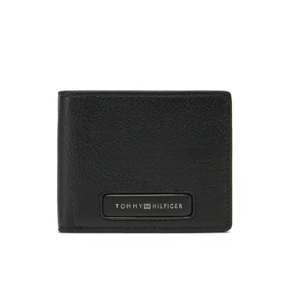 Zdjęcie Tommy Hilfiger Duży Portfel Męski Th Monogram Mini Cc Wallet AM0AM13251 Czarny