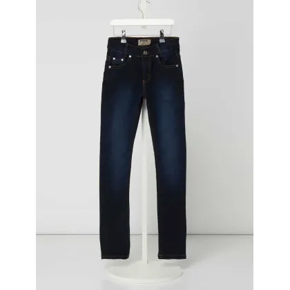 Zdjęcie Jeansy w dekatyzowanym stylu o kroju skinny fit