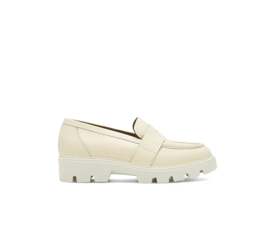 obrazek 1 Badura Loafersy AMANTEA-E23-28180NAP Beżowy