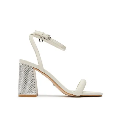 Zdjęcie Guess Sandały FLJGEL LEA03 Écru