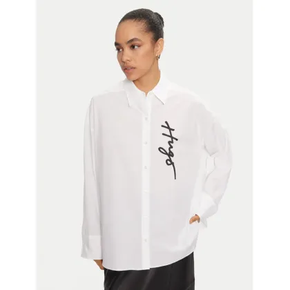 Zdjęcie Hugo Koszula Exifa 50523430 Biały Oversize HUGO