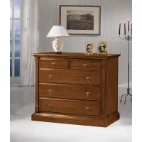 Picture Classic chest of drawers with 5 drawers - Zanini