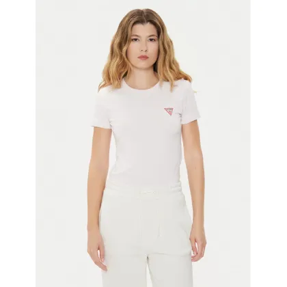 Zdjęcie Guess T-Shirt W2YI44 J1314 Różowy Slim Fit