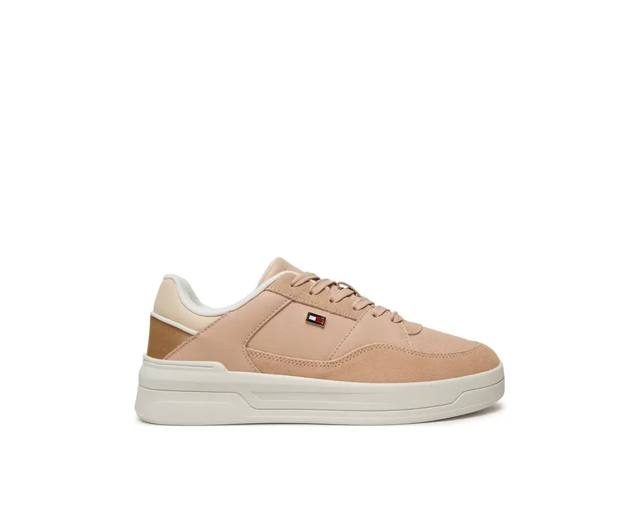 obrazek 1 Tommy Hilfiger Sneakersy Essent Basket FW0FW08615 Różowy
