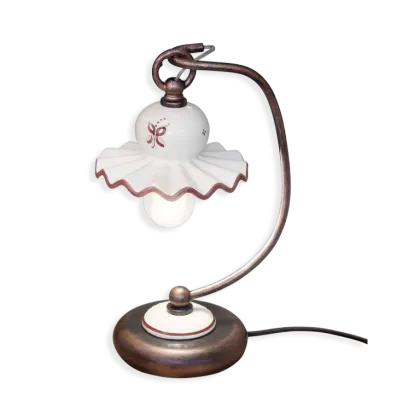 Zdjęcie Wyjątkowa włoska klasyczna lampka na stolik