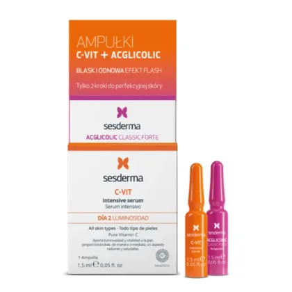 Zdjęcie Sesderma Efekt Flash Serum (Aglicolic + C-Vit 12%)