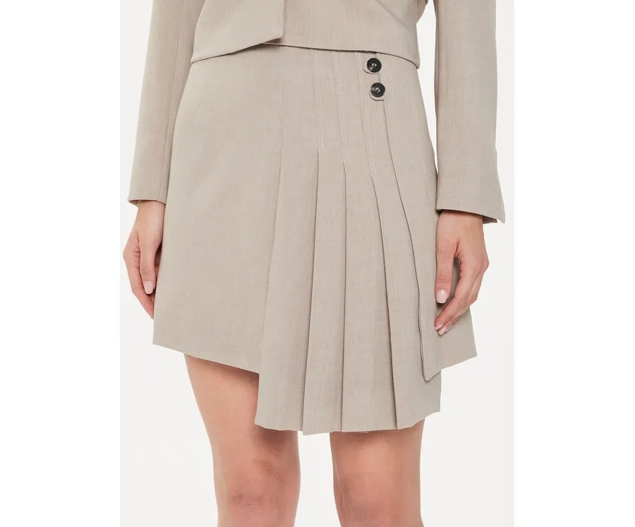 obrazek 1 Karen by Simonsen Spódnica trapezowa Nina 10104824 Szary Regular Fit