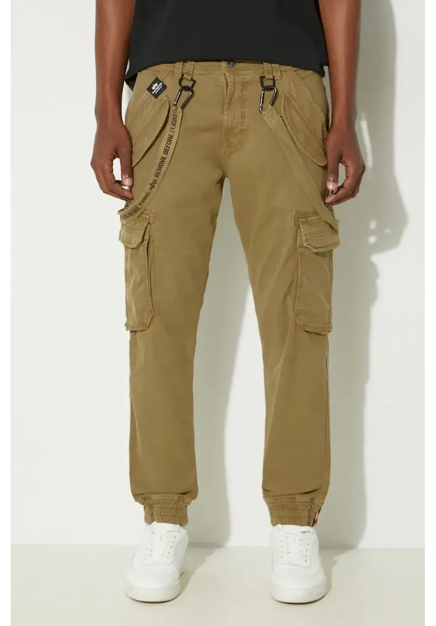 obrazek 1 Alpha Industries spodnie Utility Pant męskie kolor zielony dopasowane 128202