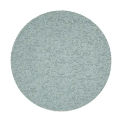 Picture Round dinner plate 28 cm in stylish turquoise color - Seltmann Weiden