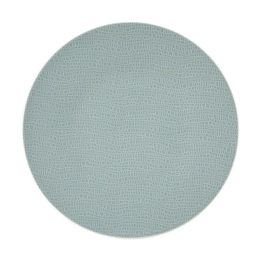obrazek 1 Okrągły talerz obiadowy 28 cm w stylowym turkusowym kolorze - Seltmann Weiden