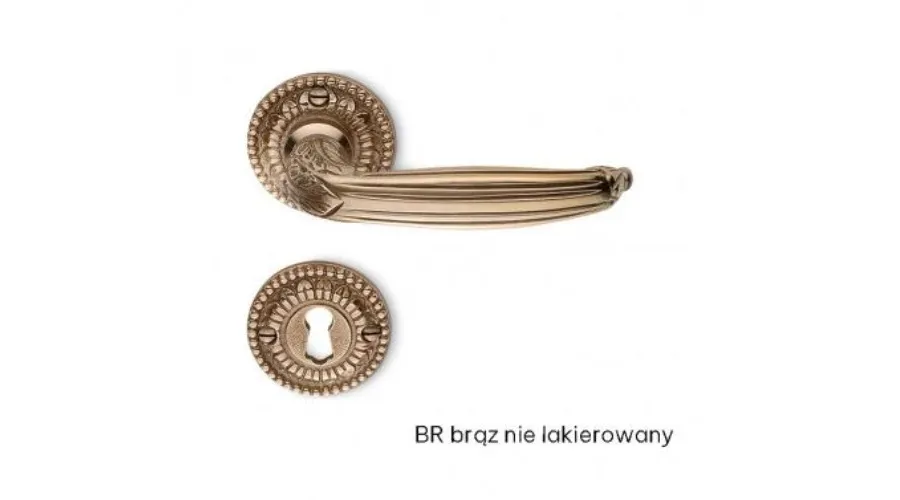 obrazek 4 Wykonana we Włoszech - klamka Louis XVI do drzwi